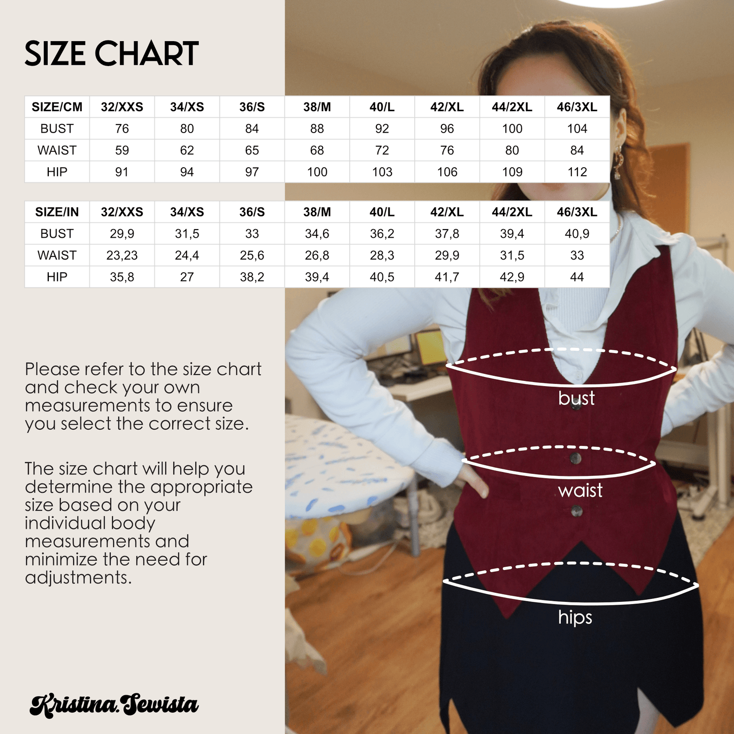 Shirt Dress GISELLE Sewing Pattern PDF – Button Down Summer Dress | Kristina Sewista - Summer Shirt dress advanced sewing