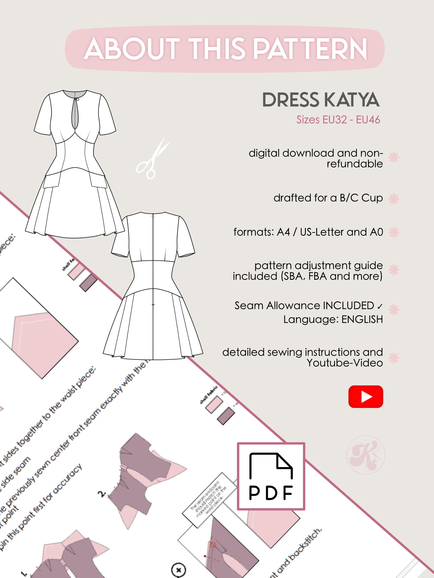 dress cutting and stitching pdf A-Line Dress Cutting and Stitching: 10 Easy Steps for Beginners